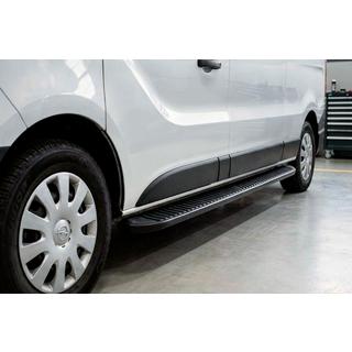 Side steps Tayga Black (2 stuks, aluminium) Opel Vivaro 2001–2015 foto 1