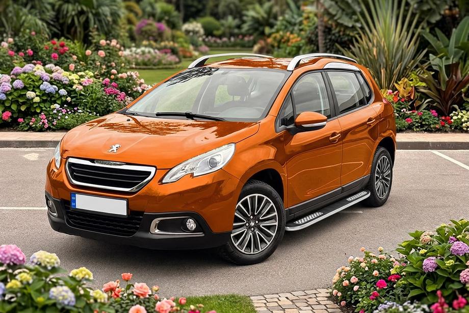 Peugeot 2008 2013–2019 Tayga V2 side steps (2 stuks, aluminium) Image