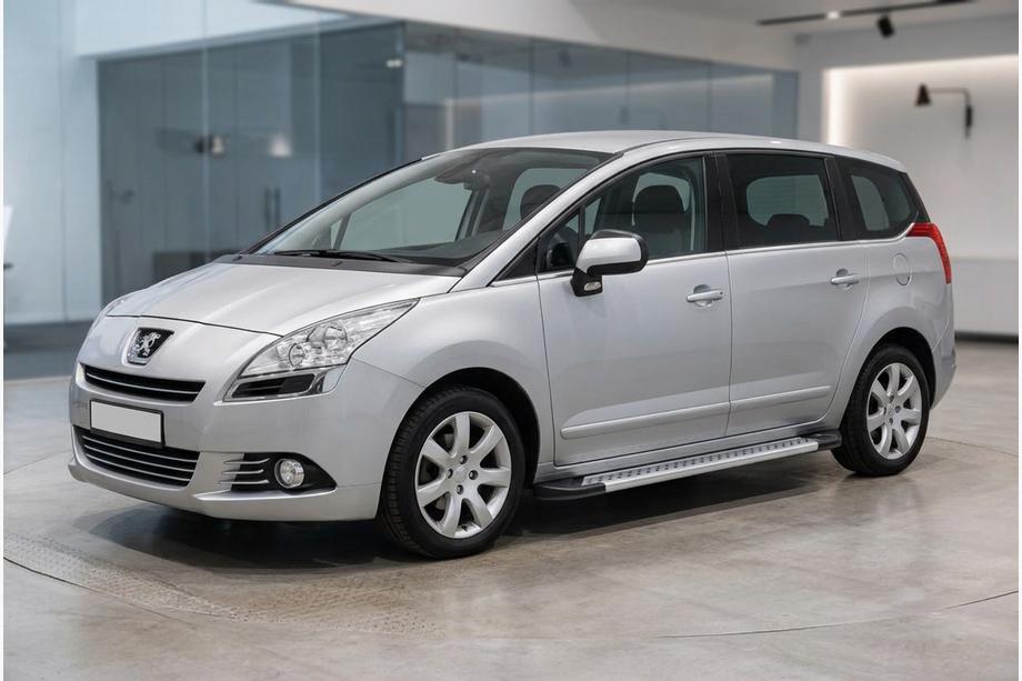 Peugeot 5008 2009–2016 Side steps New Vision Grey (2 stuks, aluminium) Image