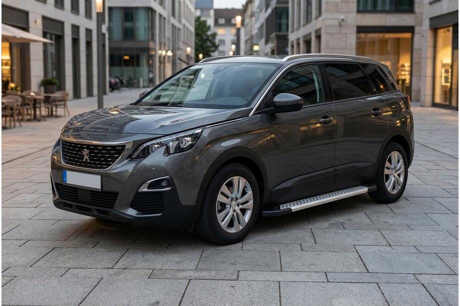 Peugeot 5008 2016–2023 Side steps New Vision Grey (2 stuks, aluminium) Foto 1
