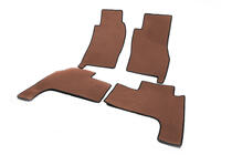 Nissan Patrol Y61 1997–2011 EVA automatten (baksteenpatroon) 2 stuks (voor) foto 2