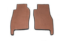 Nissan Patrol Y61 1997–2011 EVA automatten (baksteenpatroon) 2 stuks (voor) foto 3
