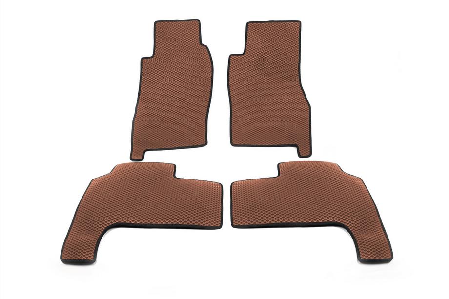 Nissan Patrol Y61 1997–2011 EVA automatten (baksteenpatroon) 2 stuks (voor) Image