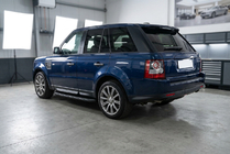 Range Rover Sport 2005–2013 Side steps Tayga Black (2 stuks, aluminium) foto 1