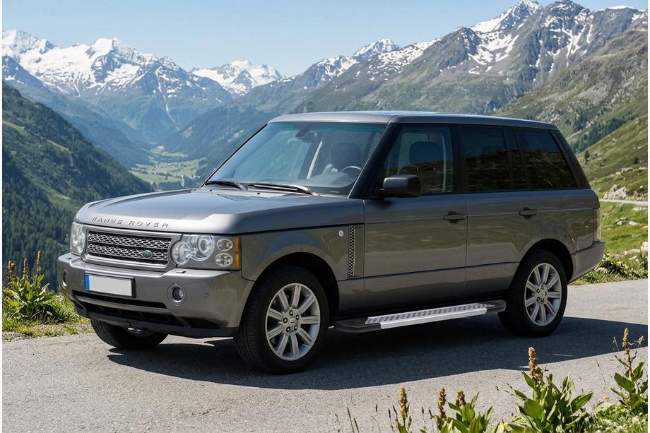 Range Rover III L322 2002–2012 Side steps New Vision Grey (2 stuks, aluminium) Foto 1