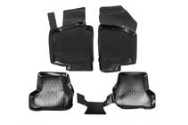 Volkswagen Golf 5 2003–2009 Rubberen automatten (4 stuks, Niken 3D) foto 1