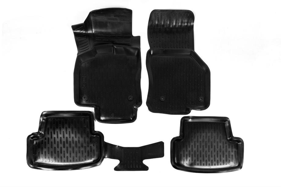 Volkswagen Golf 7/E-Golf 2012–2020 Rubberen automatten (4 stuks, Niken 3D) Image