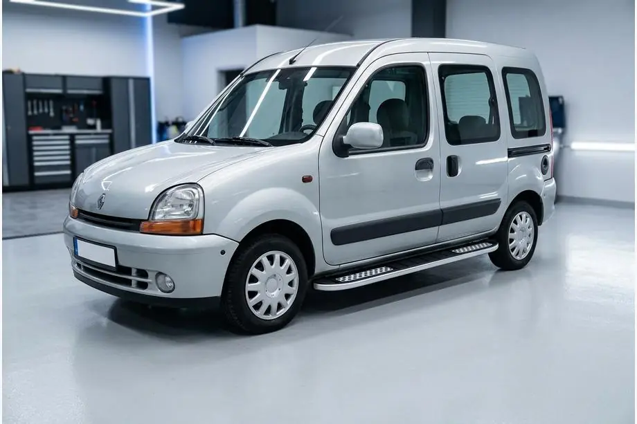 Renault Kangoo 1998–2008 Tayga V2 side steps (2 stuks, aluminium) Image