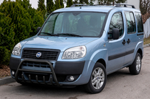 Fiat Doblo I 2005–2010 Bullbar WT004 Black (zwart) foto 1