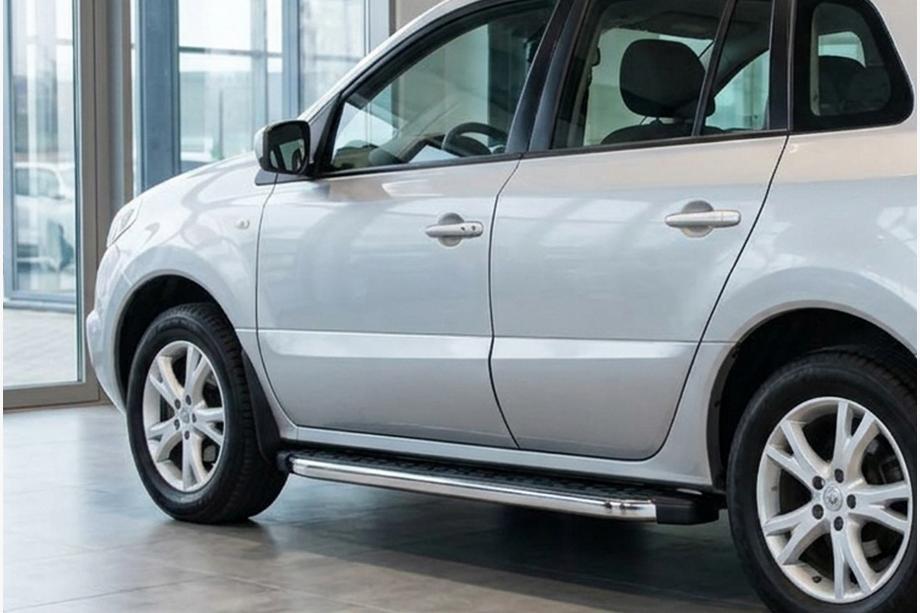 Renault Koleos 2008–2016 BlackLine zijsteps (2 stuks, aluminium) Image