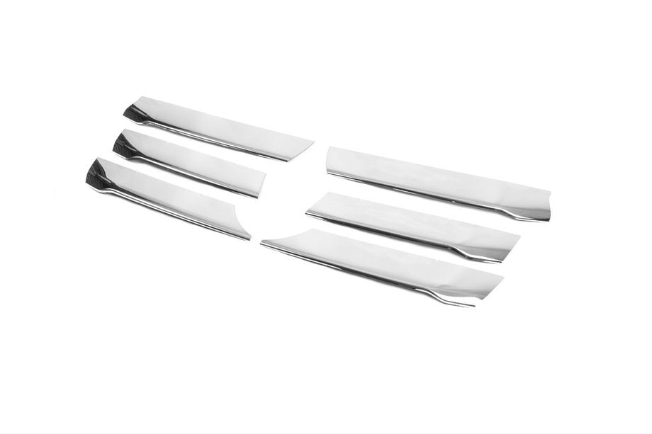 Mercedes Sprinter W907/W910 2018– Chroom grille sierlijsten (brede uitvoering, 6 stuks) Foto 6