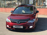 Honda Civic Sedan VIII 2006–2011 Voorbumper lipspoiler LIP (zwart) foto 2