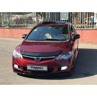 Voorbumper lipspoiler LIP (zwart) Honda Civic Sedan VIII 2006–2011 foto 2