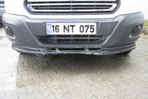 Ford Transit 2014– Voorbumper lip spoiler (2014-2019, ABS) foto 5