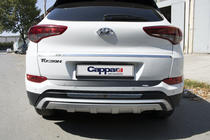 Hyundai Tucson TL 2016–2021 Achterbumper diffuser EuroCap 2016-2018 (ABS) foto 5
