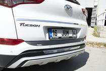 Hyundai Tucson TL 2016–2021 Achterbumper diffuser EuroCap 2016-2018 (ABS) foto 7