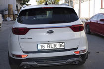 Kia Sportage 2015–2021 Achterbumperbeschermplaat EuroCap 2015-2018 (ABS) foto 7