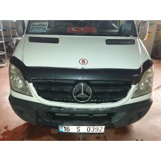 Motorkapdeflector carbonlook 2006-2013 (EuroCap) Mercedes Sprinter W906 2006–2018 foto 3