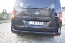 Mercedes Vito/V-klasse W447 2014– Achterbumper afdekking EuroCap (ABS) foto 6