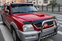 Mitsubishi L200 1996–2006 Motorkapdeflector (EuroCap) foto 1