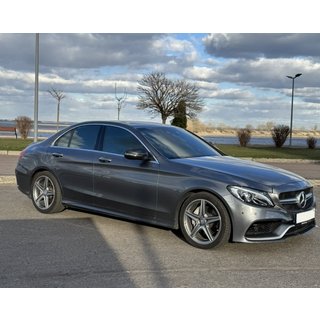 Carrosseriekit met complete achterbumper (AMG C63-designs 2014-2018) foto 2