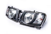 Nissan Patrol Y61 1997–2011 Koplampenset Safari Black (2004-2008, 2 stuks) foto 3