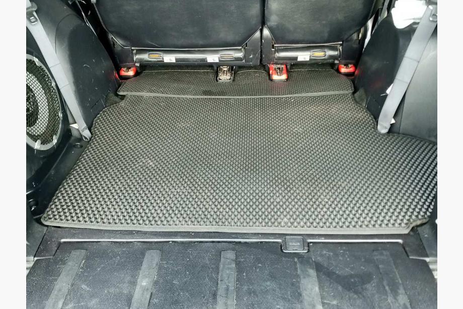 Mitsubishi Outlander 2006–2012 Kofferbakmat (EVA, zwart) 7-zits Zonder subwoofer Foto 7
