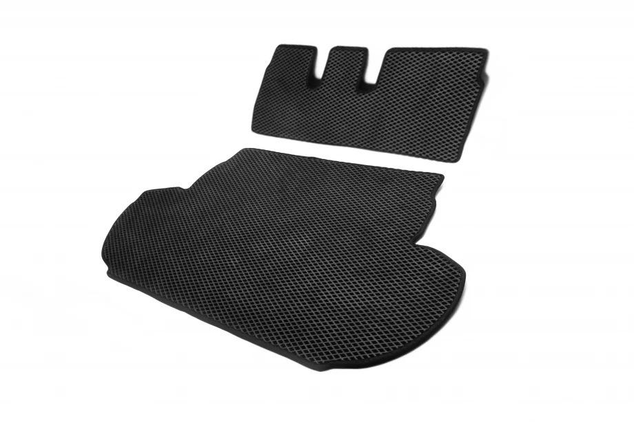 Mitsubishi Outlander 2006–2012 Kofferbakmat (EVA, zwart) 7-zits Zonder subwoofer Foto 5