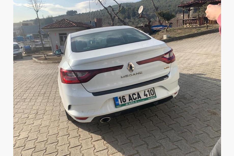 Renault Megane IV 2016–2025 Achterbumper diffuser EuroCap (Sedan, ABS) Foto 2