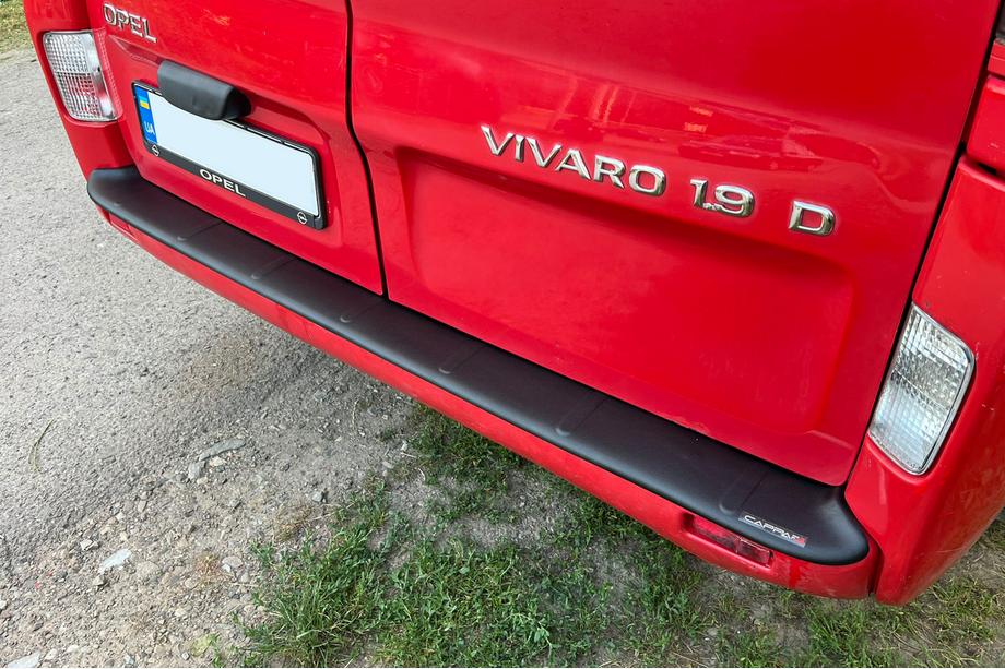 Renault Trafic 2001–2015 Achterbumper afdekking EuroCap (ABS) Foto 2