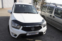 SsangYong Korando 2010–2019 Motorkapdeflector EuroCap (voor Korando Sports) foto 3