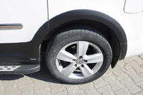Volkswagen Caddy 2015–2020 Set sierlijsten en wielkastverbreders 2 deuren, korte wielbasis foto 11