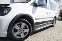 Volkswagen Caddy 2015–2020 Set sierlijsten en wielkastverbreders 2 deuren, korte wielbasis foto 13