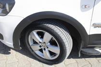 Volkswagen Caddy 2015–2020 Set sierlijsten en wielkastverbreders 2 deuren, korte wielbasis foto 17