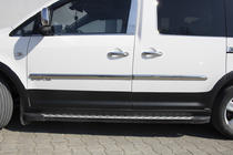 Volkswagen Caddy 2015–2020 Set sierlijsten en wielkastverbreders 2 deuren, korte wielbasis foto 18