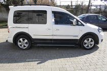 Volkswagen Caddy 2015–2020 Set sierlijsten en wielkastverbreders 2 deuren, korte wielbasis foto 20