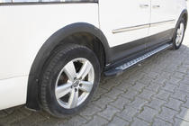 Volkswagen Caddy 2015–2020 Set sierlijsten en wielkastverbreders 2 deuren, korte wielbasis foto 23