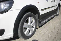 Volkswagen Caddy 2015–2020 Set sierlijsten en wielkastverbreders foto 26