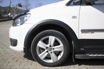 Volkswagen Caddy 2015–2020 Set sierlijsten en wielkastverbreders 2 deuren, korte wielbasis foto 30