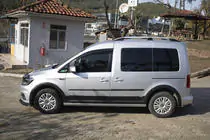 Volkswagen Caddy 2015–2020 Set sierlijsten en wielkastverbreders foto 2