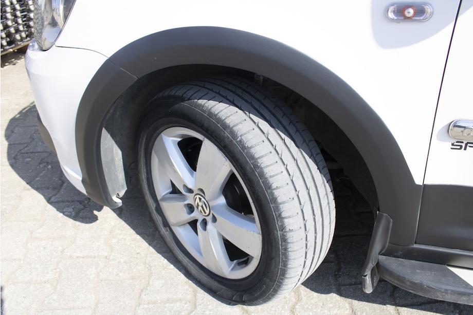Volkswagen Caddy 2015–2020 Set sierlijsten en wielkastverbreders 1 deur, korte wielbasis Foto 10
