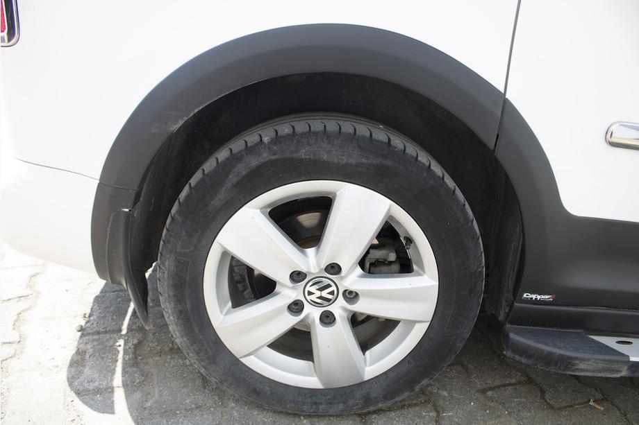 Volkswagen Caddy 2015–2020 Set sierlijsten en wielkastverbreders 1 deur, korte wielbasis Foto 15