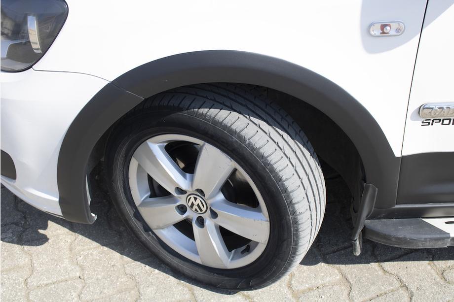 Volkswagen Caddy 2015–2020 Set sierlijsten en wielkastverbreders 1 deur, korte wielbasis Foto 17