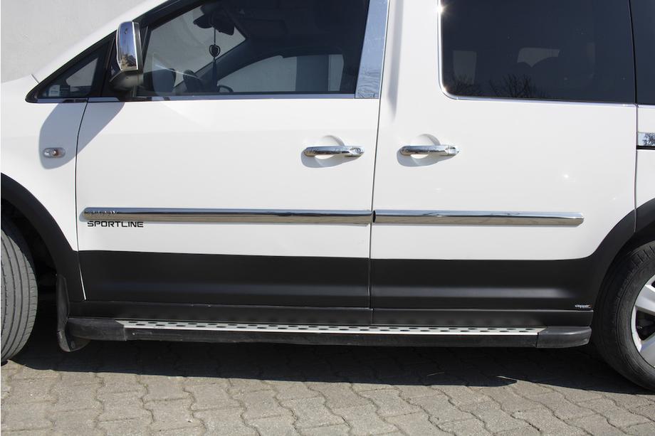Volkswagen Caddy 2015–2020 Set sierlijsten en wielkastverbreders 1 deur, korte wielbasis Foto 18