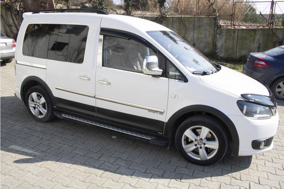 Volkswagen Caddy 2015–2020 Set sierlijsten en wielkastverbreders 1 deur, korte wielbasis Foto 21