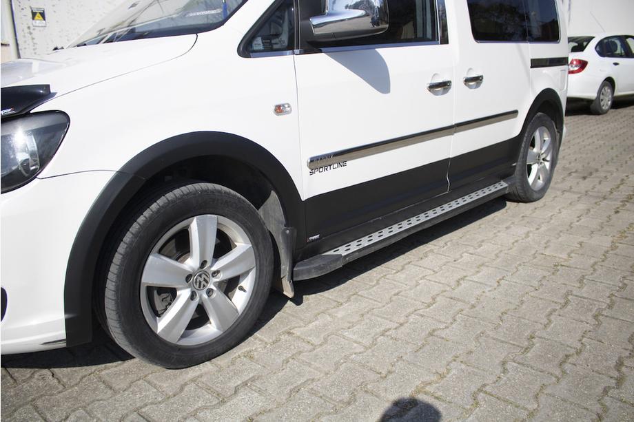 Volkswagen Caddy 2015–2020 Set sierlijsten en wielkastverbreders 1 deur, korte wielbasis Foto 27