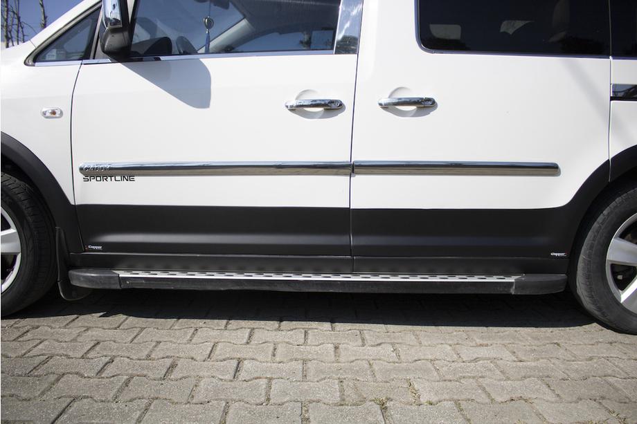 Volkswagen Caddy 2015–2020 Set sierlijsten en wielkastverbreders 1 deur, korte wielbasis Foto 29