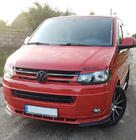Volkswagen T5 2010–2015 Voorbumperlip (ABS) foto 1
