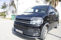 Volkswagen T6 2015–2024 Voorbumper lipspoiler carbonlook 2015-2018 (ABS) foto 8