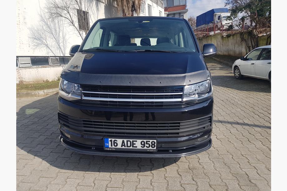 Volkswagen T6 2015–2024 Motorkapdeflector carbonlook (EuroCap) Foto 2